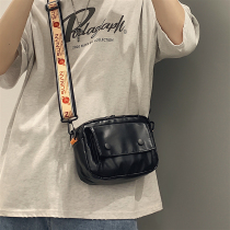 National Tide Small Satchel s Tide Card Mens Single Shoulder Bag Mens Trumpet Summer Day Ensemble Bag student individuality Oblique Satchel