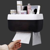 Toilet tissue box Non-punching toilet paper box toilet paper box creative roll paper box toilet paper rack