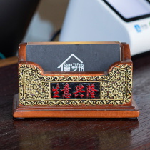 Personality desk supplies decorations practical small furnishings Creative fashion business card holder business card box ornaments