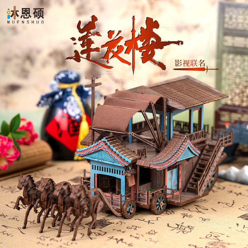 莲花楼马车拼装模型-莲花楼马车拼装模型促销价格、莲花楼马车拼装模型