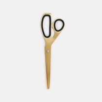 Nordic brass gold scissors home office simple ribbon-cutting scissors design asymmetric scissors ins ornaments