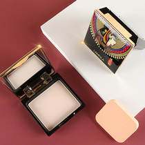 Egyptian honey powder powder powder makeup powder dry oil skin makeup oil control durable waterproof sweat-proof concealer with powder puff female