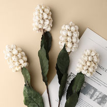 State life ins net red handmade hyacinth dried flower bouquet decorative flower real flower immortal flower home living room decoration