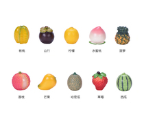 Montessori Monte specializes in children early teaching toy teaching aids puzzle fruit simulation resin fruit