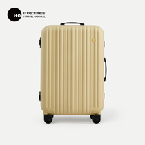 (Cure new color) ito suitcase female rod box Family aluminum frame box Universal wheel travel box boarding box