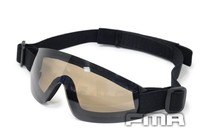 FMA outdoor products adjustable goggles goggles dustproof brown lens tb796