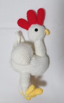 Handmade Crochet Doll *Big Rooster* Valentines Day Christmas Birthday Gift