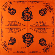 Machine repair GASMONKEY retro hip-hop turban riding square rider mask outdoor pants towel sunscreen mask