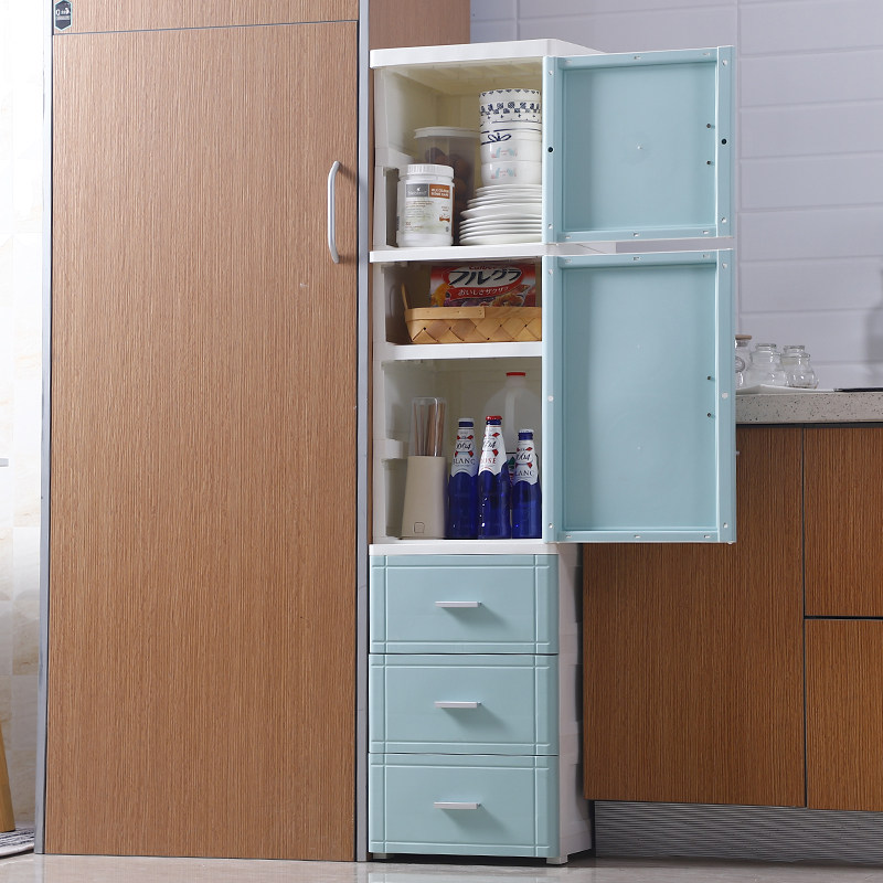 25 35cm sandwich storage cabinet open kitchen plastic storage cabinet living room against the wall gap finishing narrow side cabinet