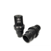 PVC single by order bottom valve bottom check valve terminal backstop valve plastic chemical water puffy head DN15 -DN150