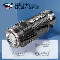 Mini flashlight Strong light led small rechargeable outdoor long-range ultra-bright miniature small portable household xenon lamp