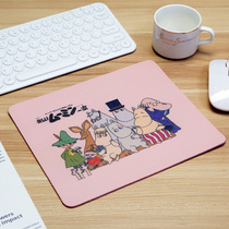 Mouse Pad Small Number Office Slip Rat Mat Girls Art Ins Wind Notebook Brief Cartoon Color Pink Mini Portable Midnumber Fresh Computer Mark Desk Cushion