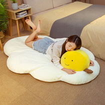 Net red poached egg tatami can sit on the floor cushion Lazy home futon bedroom floor window leisure mat