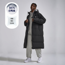 ZONeid 2021 New Pint Casual Long down clothes Mens hat Duck Suede Warm Windproof Basketball Training Jacket