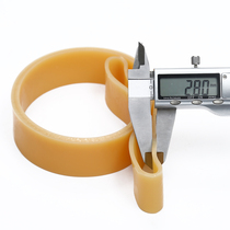 Imported latex ring rubber band High elastic durable cowhide rib large widened extended rubber ring tied wine jar rubber band