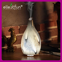 Outlet Glazed Ultrasonic Incense Machine Humidifiers Home Scented Lavender Water Oxygen Machine Bedrooms Muted Essential Oils Smoked