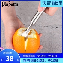 Germany plazotta stainless steel orange stripper Orange opener 304 stainless steel grapefruit stripper grapefruit knife peeling tool