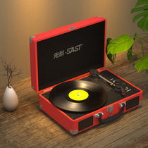 Senco vinyl record player Small LP film record player Desktop Bluetooth sound Living room Retro European Gramophone