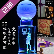 Basketball souvenir ornaments about Curry Owen James Kobe hand-made peripheral model boy day gift