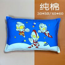 Altman Pillow Case Children Kindergarten 30*50 Cartoon Superman Cotton Men and Women Baby Cotton Pillow Case 40*60