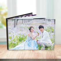 Horizontal 12-inch crystal photo album making wedding photo album Custom Photo baby graduation album photo book