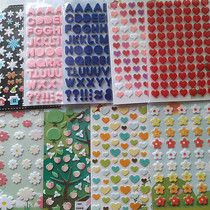 South Korea Funny Strawberry Felt Solid Cherry Blossom Sticker Doll Suede Clothes Fruit Label Cap Decorate Va