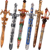 Three Kingdoms baby toy sword sword martial arts Longquan sword Emperor sword Tang sword Qinglong model Wu boy