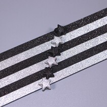 Star paper delivery bottle star empty bottle wish bottle star bottle empty bottle origami star bottle stack star paper strip black