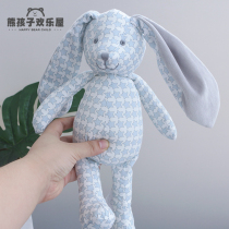Newborn baby can be entrance bite Puppet doll accompanied by paparazzi baby appeasement doll Rabbit coaxed sleeping plush toy