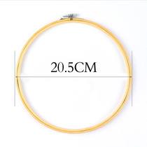 Cross stitch tool Embroidery frame embroidery stretch solid wood artifact Quick embroidery support shelf Hand-held embroidery shed fixing ring