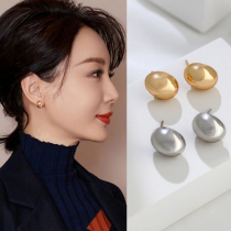 DBLACK star with the same small silver peas sterling silver earrings female 2023 new high-end earrings light luxury earrings