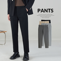 West pants mens slim body 2021 Autumn New Korean pants mens casual business dress senior sense suit pants tide