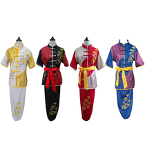New children adult performance long sleeve short sleeve martial arts suit Changquan New Years Day performance suit sequin practice competition