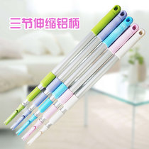 Three-section telescopic handle cleaning housekeeping mop Three-section rod cleaning cleaning tools flat mop Kang Duoduo five eight