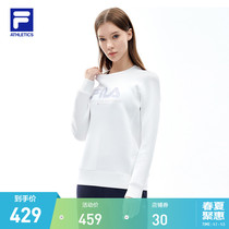 FILA ATHLETICS File womens sports necropolis 2022 spring new casual treehead sweatshirt woman