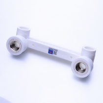 Day one golden bull flower sprinkle special ppr double joint internal wire elbow 20 4 minute 25 6 ppr water pipe accessories