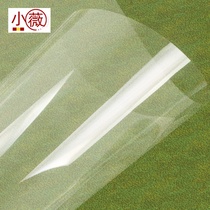 Kitchen oil-proof sticker high temperature resistant cabinet stove surface transparent tile film waterproof wallpaper wall stickers self-adhesive wallpaper