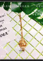 Professional dance Diamond headdress Latin dance modern dance dance performance competition headdress adult children eyebrows forehead