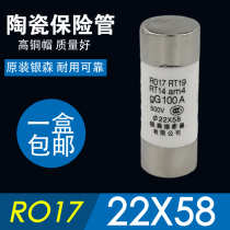 Yinsen ceramic fuse tube RO17 fuse core 22X58 fuse R017 RT19 cylinder RT29-125