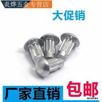  Sign rivet semicircular head copper motor Aluminum plate nameplate knurled nail hand hammer M2M2 5M3M4M5