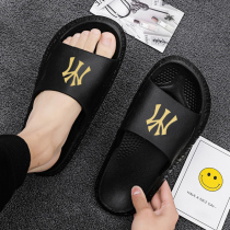 Slippers mens outside wearing summer 2022 new mens sports Outdoor stomach-proof anti-odor beach lined with sandals