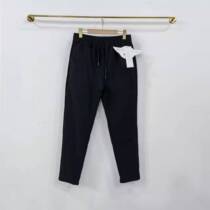 Mens goose velvet pants AB noodles plus velvet padded casual pants for winter 888