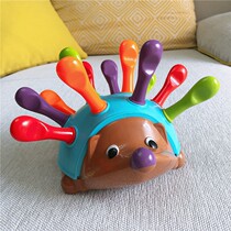 Fine movement training toys educational early education 1 a 3-year-old boy and girl Baby hand-eye coordination small hedgehog