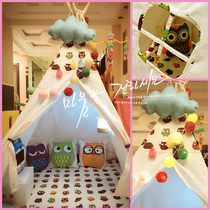 Childrens small tent indoor game House baby Dollhouse girl Indian Princess House childrens reading corner