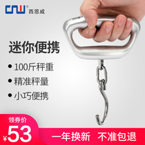CNW luggage scale precision portable electronic scale 50kg package weighing device hand called fishing