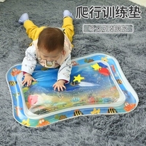 Baby learning crawling water pad 6 months childrens lying pad inflatable water pad 12 months water bed baby crawling toy