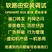 Installation and Debugging openwrt Aikuai Soft Router Virtual Machine Dual System Flow Control Multi-dial Shunt Overlay Service