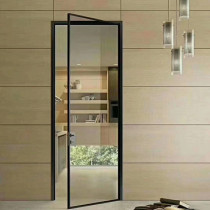 PT door sliding door toilet kitchen narrow frame glass swing door door living room balcony aluminum magnesium alloy folding door