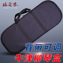 Oxford Liuqin box Black Oxford cloth material shoulder-back portable dual-purpose instrument accessories light body Liuqin box box box