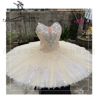 New color champagne Pakita variation ballet costume TUTU skirt custom girl competition Sleeping Beauty dress